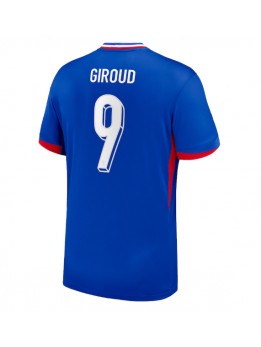 Billige Frankrike Olivier Giroud #9 Hjemmedrakt EM 2024 Kortermet